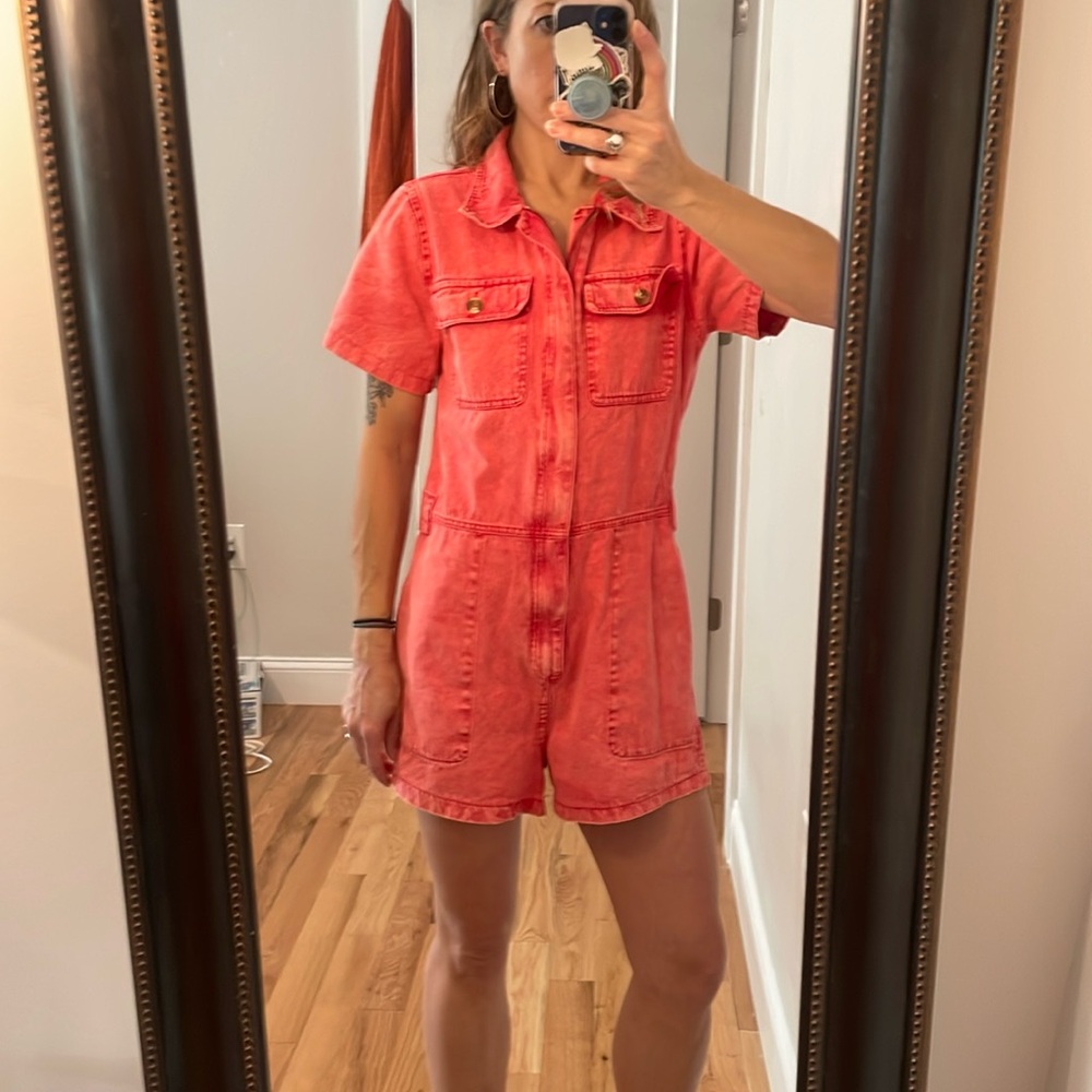 Jean romper small